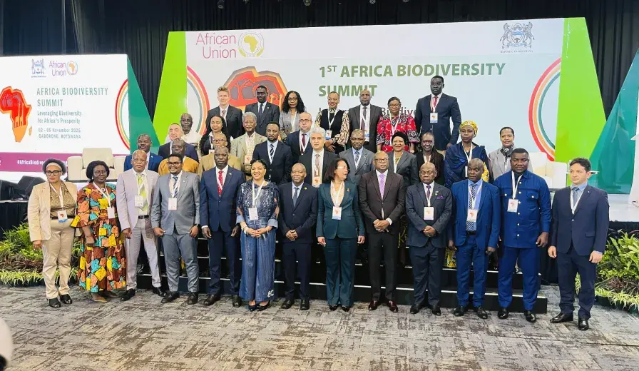 African Ministers at the inaugural Africa Biodiversity development Summit in Gaborone, Botswana