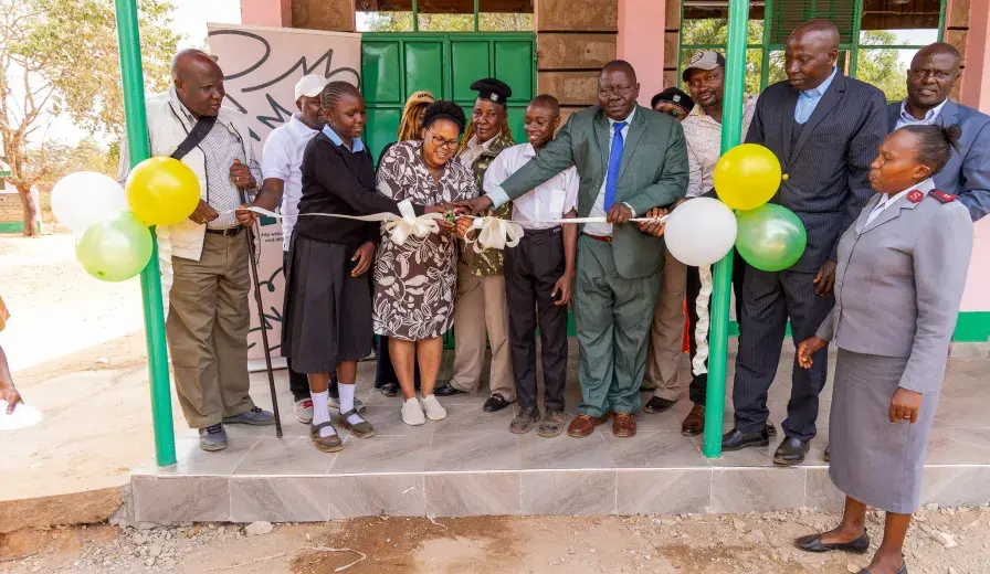 Launch of the new Information and Communication Technology (ICT) lab at Ngwata Comprehensive School, Makueni County,