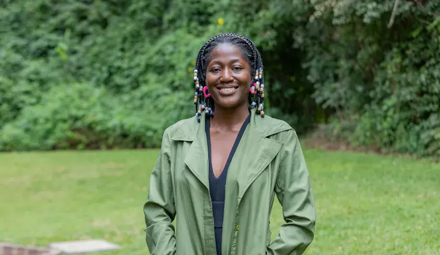 AWF-Wall Fellow Cyndi Karel Ngnah.