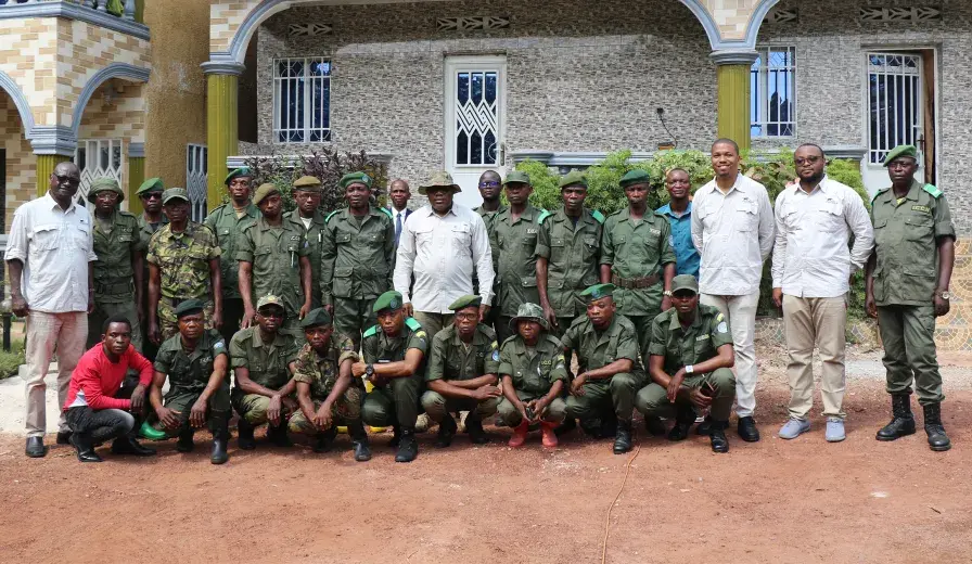First Responders Unit and trainers in the DRC.