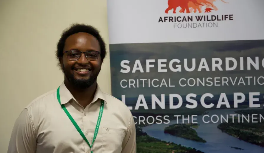  Isaac Mureithi attending a side event at the 28th meeting of the Subsidiary Body on Scientific, Technical and Technological Advice (SBSTTA-28) in Nairobi, Kenya. 
