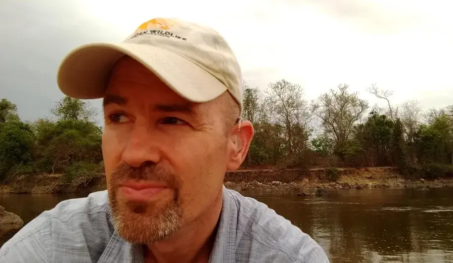 AWF's Senior Director of Conservation Geography David Williams.