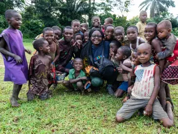 Pupils from Ilima School
