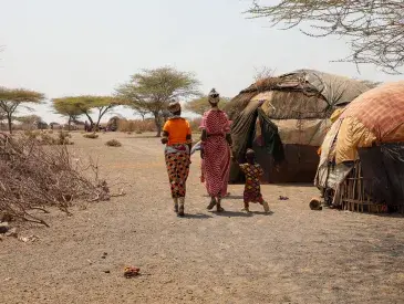 Kargi Village in Marsabit County, one of the project sites.
