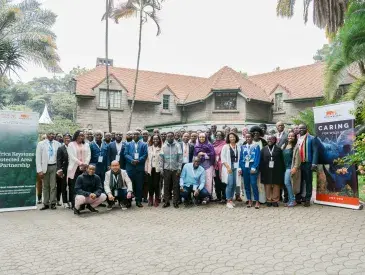 African Protected Area Directors during the AWF Keystone Initiative Consultative Workshop in July 2025
