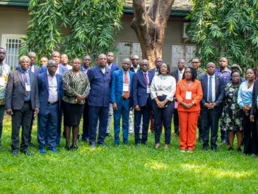 Group Photo during the High Level Worshop on Transboundary Response to Wildlife and Resource Trafficking in DRC and Angola