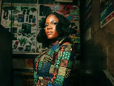 Zimbabwean artist Fungi Dube.