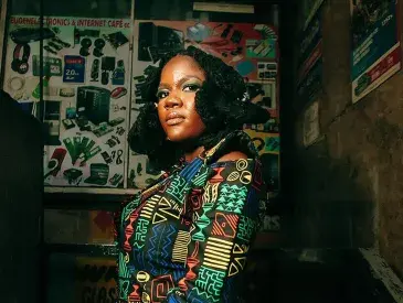 Fungi Dube, a Zimbabwean artist.