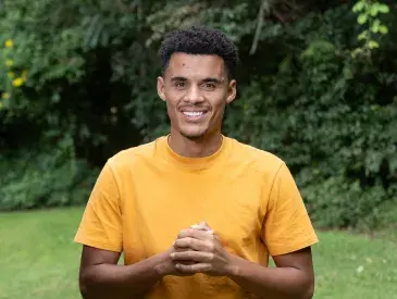 Maldini dos Santos, an AWF-Wall fellow helping to protect biodiversity in Cabo Verde. 
