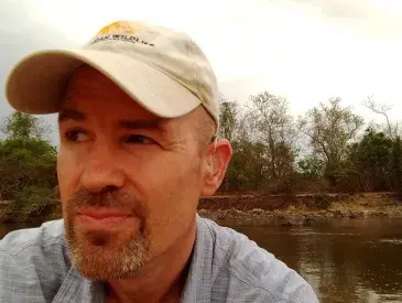 AWF's Senior Director of Conservation Geography David Williams.