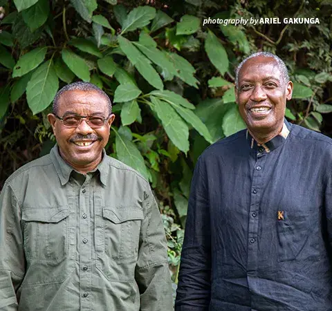 Photo of AWF CEO and new AWF trustee H.E. Hailemariam Desalegn