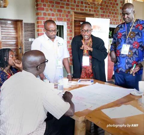 Landscape strategy development meeting in Kidepo, Uganda