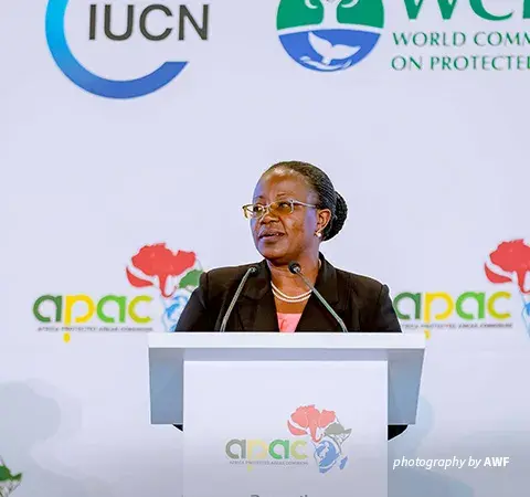 Hon. Dr. Jeanne D’Arc Mujawamariya, Minister of Environment of Rwanda
