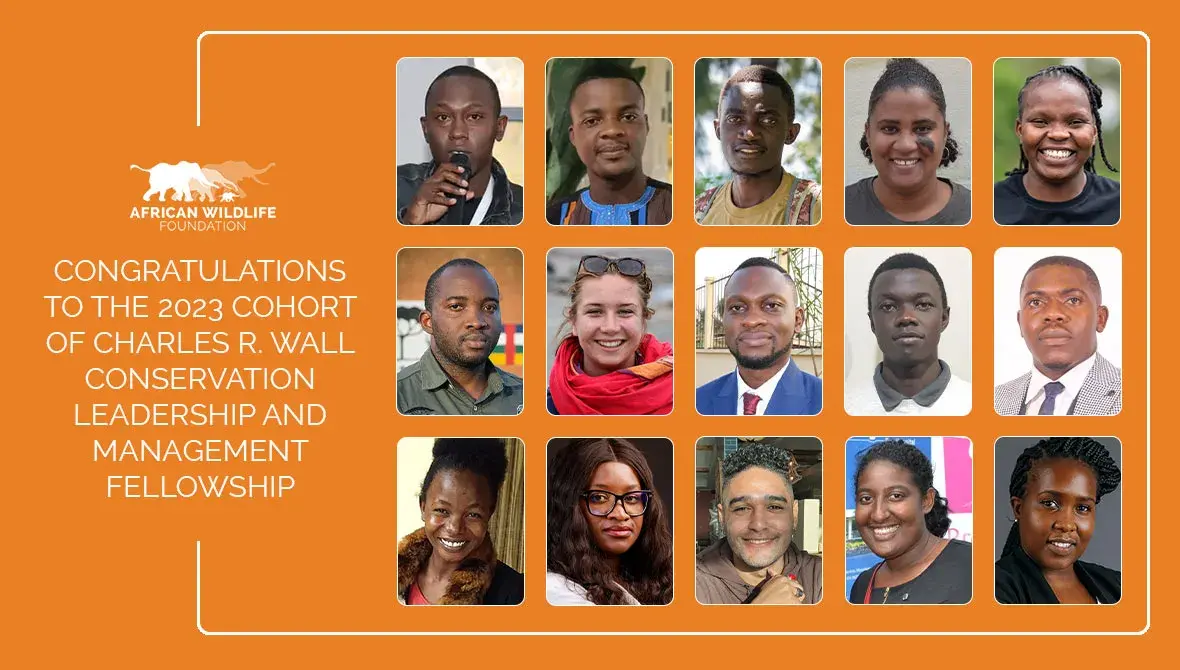AWF Conservation Leadership and Management Fellows 2023