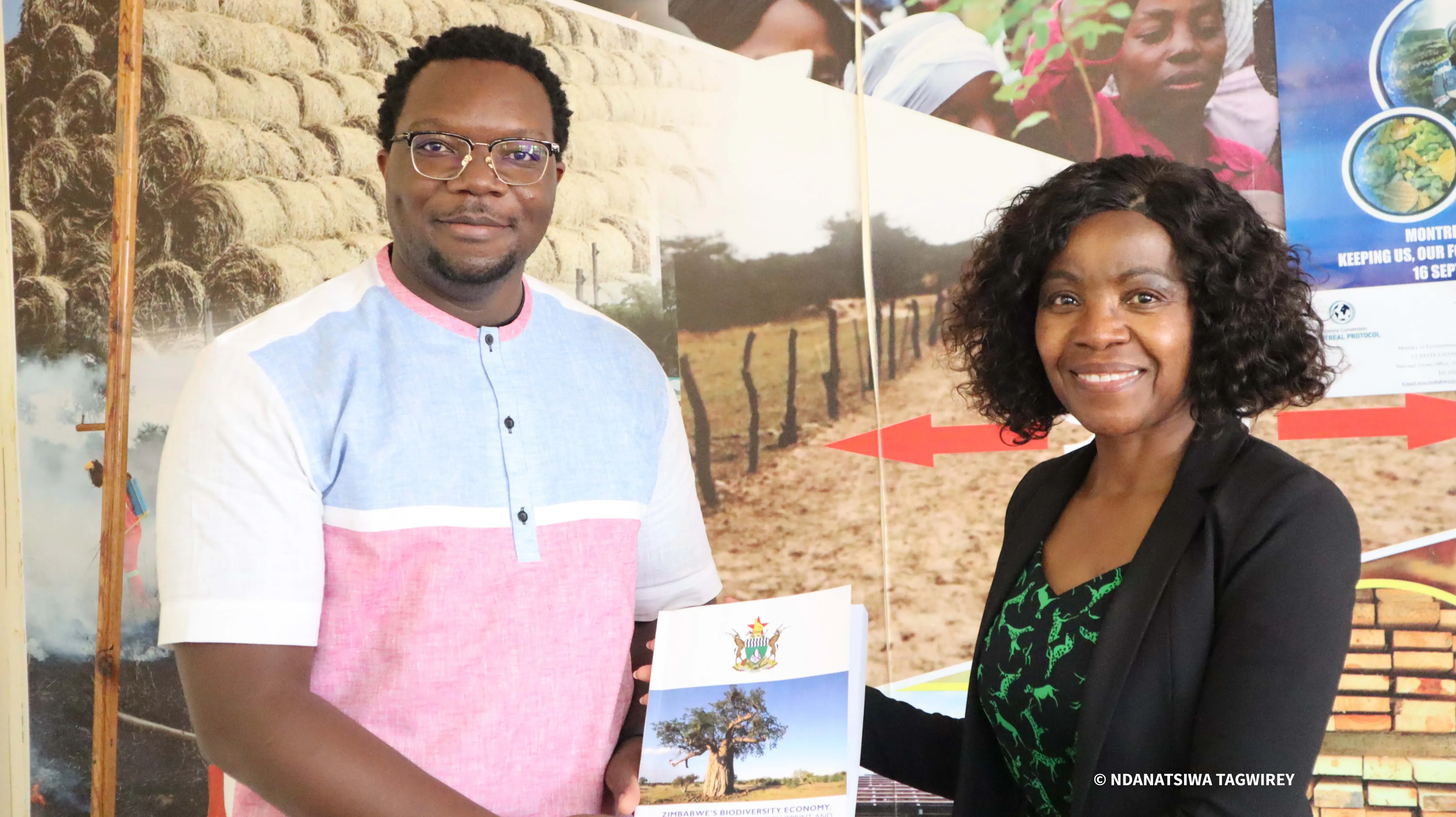 Edwin Presenting the Zim report.